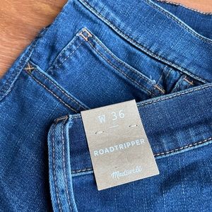 Madewell Roadtripper Jeans Size 36, 18W